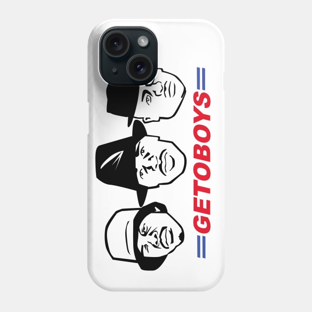 Geto Boys with Pep  verson 1 Phone Case by sinistergrynn