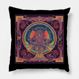 Progressive Rock Band Art Pillow