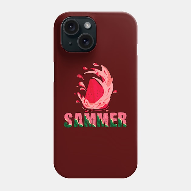 Summer watermelon Phone Case by Tharaka Bandara