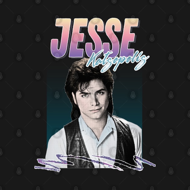 Jesse Katsopolis Full House 90s Styled Aesthetic Design by DankFutura