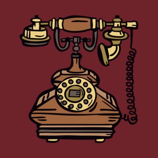 Retro Rotary Phone T-Shirt