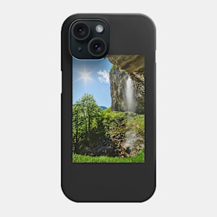 Vanturatoarea waterfall Phone Case