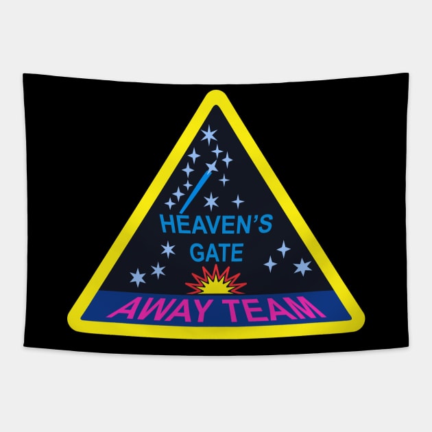 Heaven's Gate Away Team Tapestry by Renegade Rags