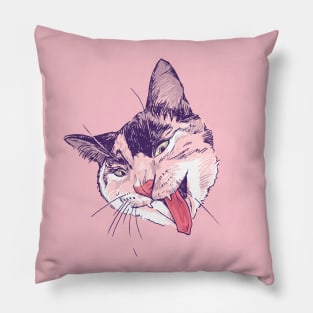 Wassup Calico Kitty! Pillow