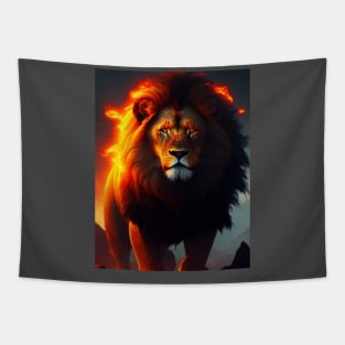 Majestic Lion Tapestry