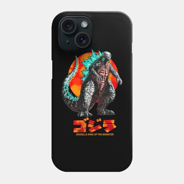 godzilla Phone Case by dullgold