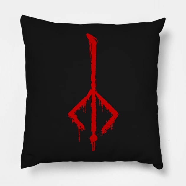 Hunter's Mark Pillow by Alfons