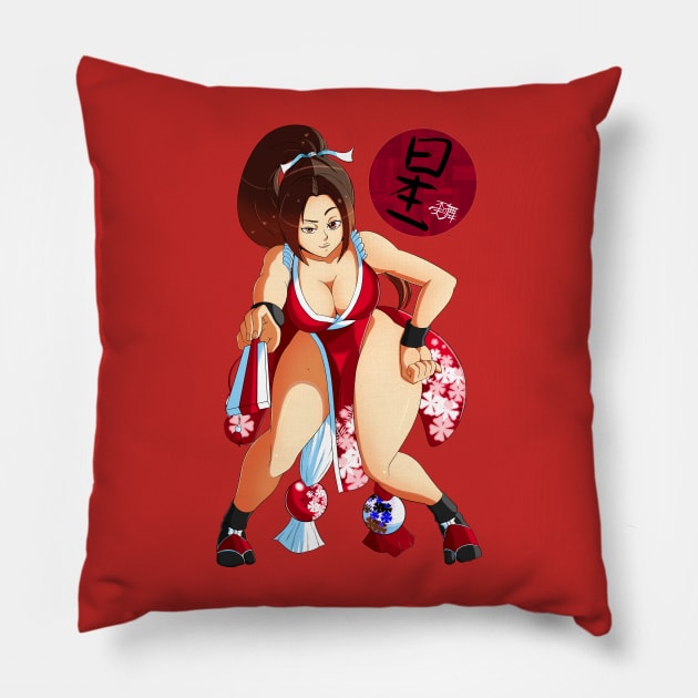 Loving Mai Pillow by SenpaiLove