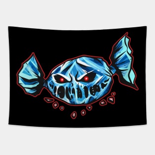 Evil Sweet Demon Candy Halloween Tapestry