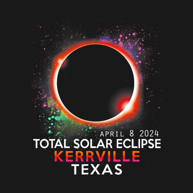 Kerrville Texas Totality Total Solar Eclipse April 8 2024 by SanJKaka