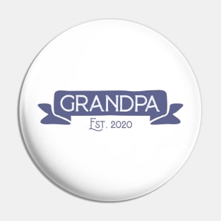 Grandpa Est. 2020 Pin