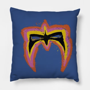 Ultimate Warrior Face Paint Pillow