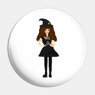 Witch with CGM Pin