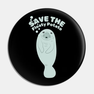 Save The Floaty Potato Pin