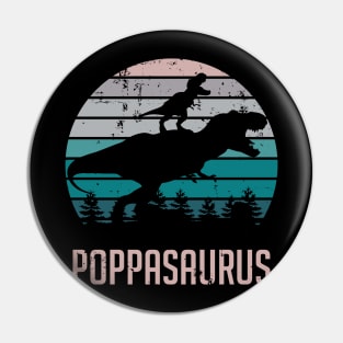 Poppasaurus T-Rex Dinosaur Pin