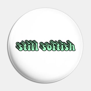 Mint Green Still Softish Sticker Pin