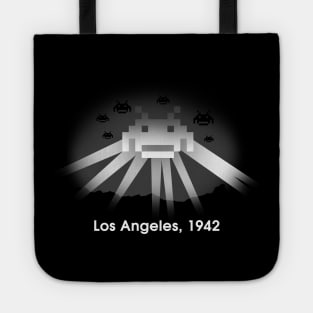 Vintage Retro Gamer Alien Conspiracy Theory Tote