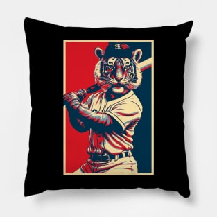 Baseball Tiger HOPE Pillow