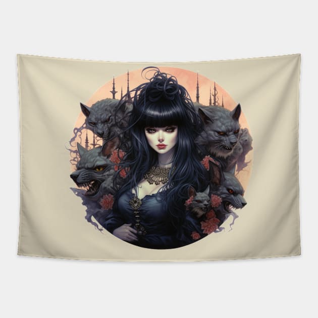 Mistress of the Dark Tapestry by Jason's Finery