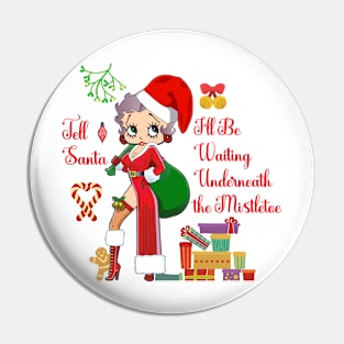 Tell Santa Pin