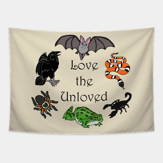 Love the Unloved Tapestry by HonuHoney