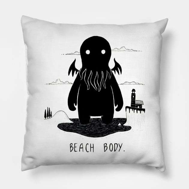 Beach Body Pillow by Behemot