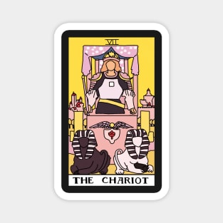 The Chariot Tarot Card Magnet