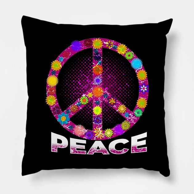 Peace Pillow by Mila46