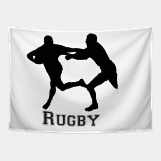 Rugby Fend Tapestry