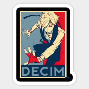 Decim and Mayu Death Parade Sticker by LokittyLevi