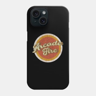 circle vintage Arcade Fire Phone Case