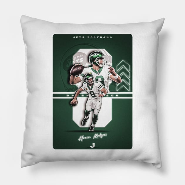 Aaron Rodgers 8 Pillow by NFLapparel