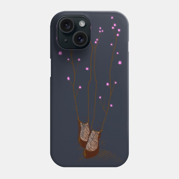 Grow In Beauty Phone Case by GODZILLARGE