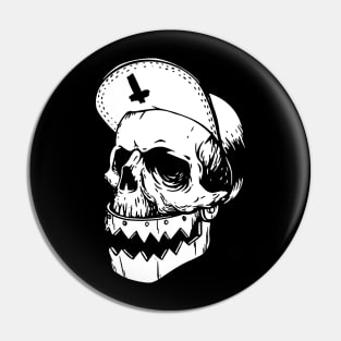 Skull Face Design Pin