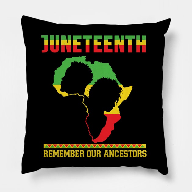 juneteenth Pillow by first12