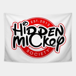 Classic Red & Black HMS Logo Tapestry