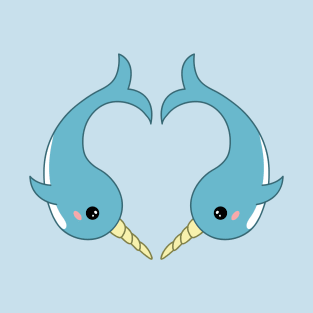 Narwhal heart T-Shirt