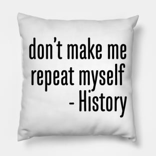 History Pillow