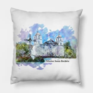 Mission Santa Barbara Pillow