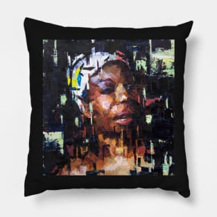 Solitude - Nina Simone Pillow