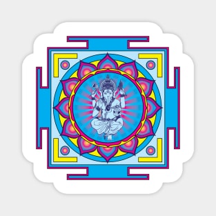 Ganesha Mandala Magnet