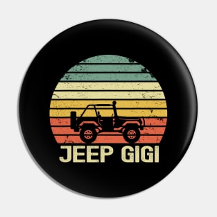 Jeep Gigi Vintage Jeep Pin