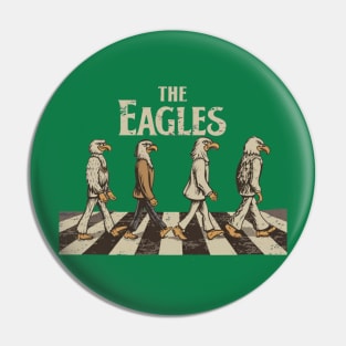 the eagles band retro Pin