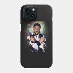 Chadwick Boseman Graphic Phone Case