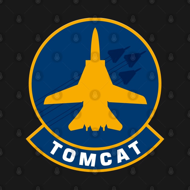 F-14 Tomcat - Yellow Silhouette F-14 Tomcat - Clean Style by TomcatGypsy