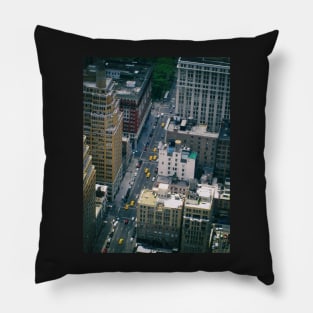 New York City traffic from Above Pillow