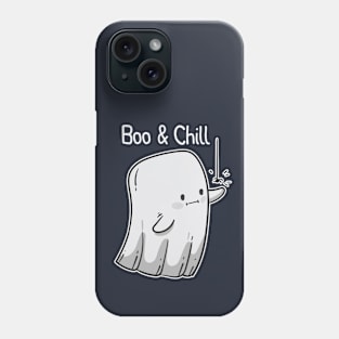 Boo and chill Phone Case