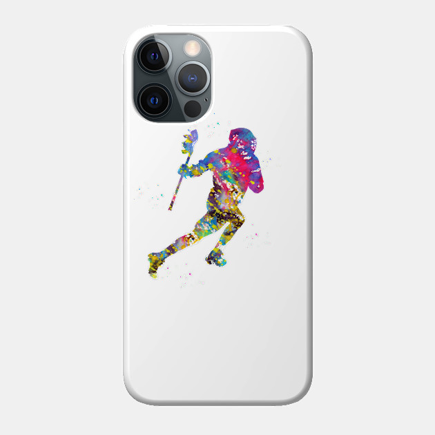 Lacrosse player - Lacrosse - Phone Case