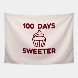 Happy 100 Days Of School - 100 Days Sweeter Tapestry