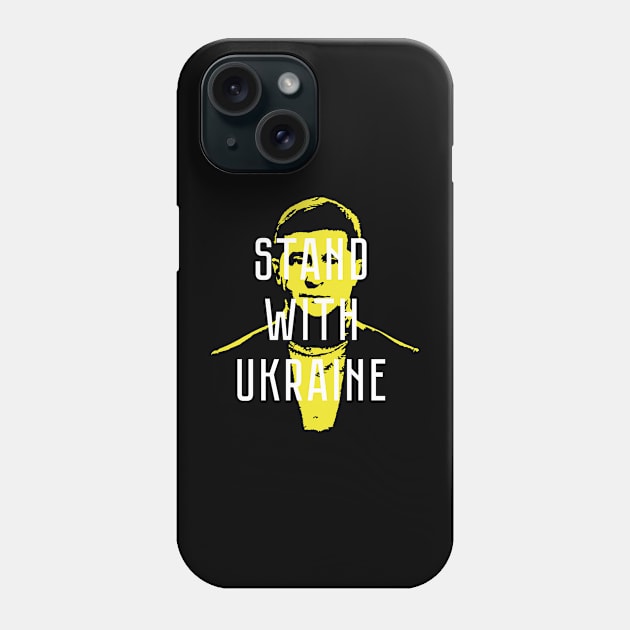 Stand with Ukraine Support Ukraine Phone Case by Ukraine Prints